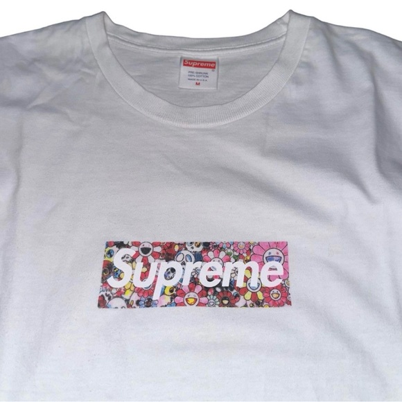 Supreme x Takashi Murakami Box Logo Tee - Picture 2 of 4